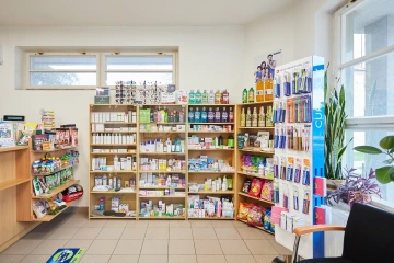 Přehled vystaveného zboží lékárna Kunštát