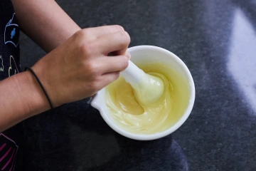 Příprava masti v laboratoři lékárna Kunštát