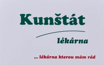Věrnostní karta pro zákazníky lékárny v Kunštátě na Moravě