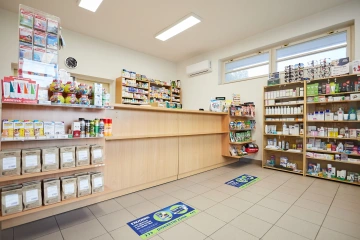 Výdejní prostor lékárny Kunštát