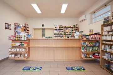 Výdejní prostor lékárny Kunštát na Moravě
